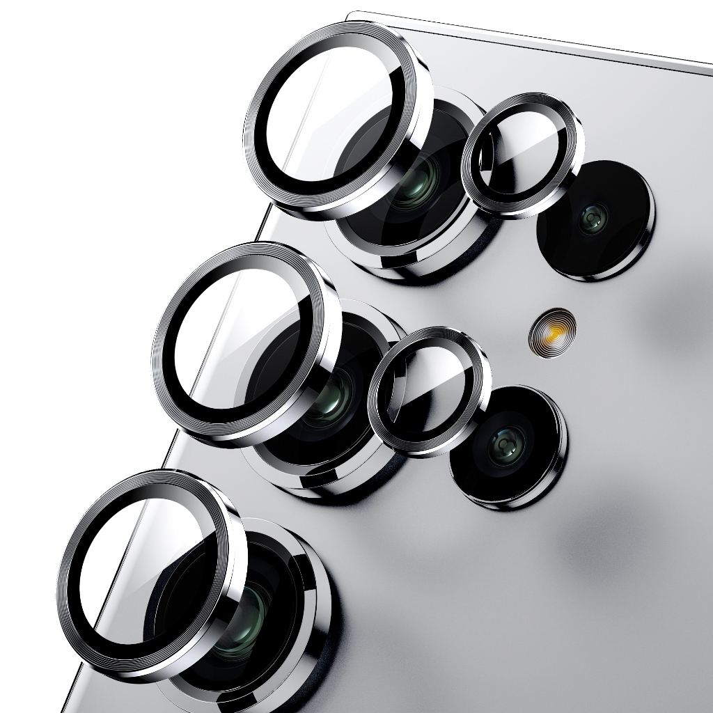 Bảo vệ ống kính máy ảnh Wsken cho Samsung Galaxy S23Ultra / S24Ultra / S25Ultra Plus Kính cường lực 