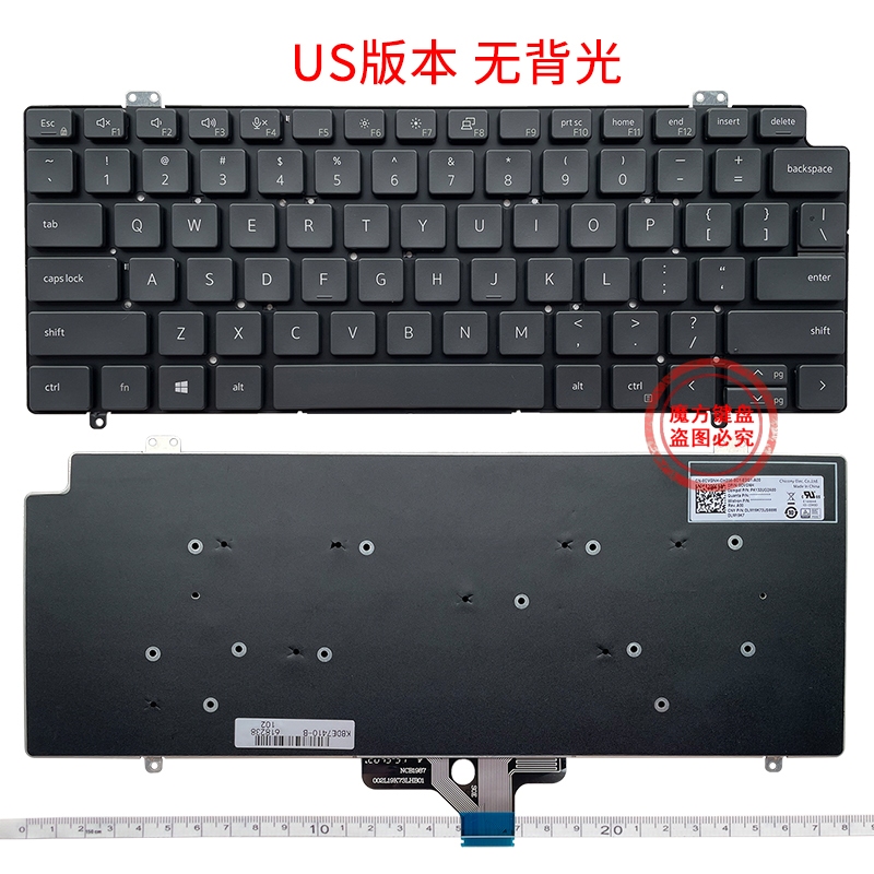 Bàn Phím Laptop Mới Cho Dell Latitude 7410 7410 2in1 2 TRONG 1 P131G P119G Bàn Phím Laptop Thay Thế