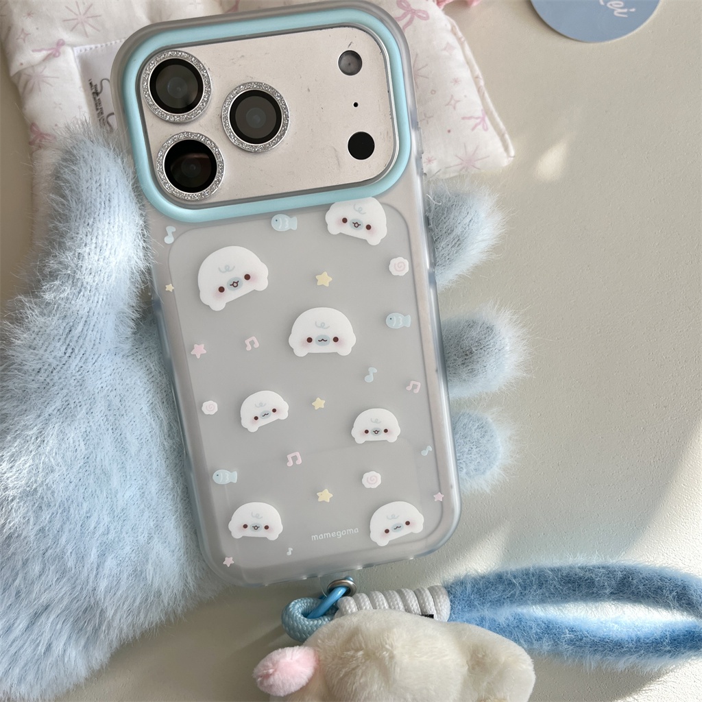 Dành Cho iphone Case 17 Pro Max 16 Pro Max 15 Pro Max 14 Pro Max Frosty little seal phone Case