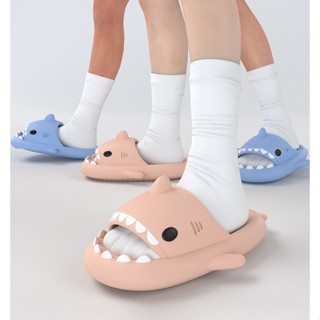 Dép đi trong nhà / ngoài trời thiết kế hình cá mập đáng yêu chống trượt mới dành cho nam và nữ AYUER