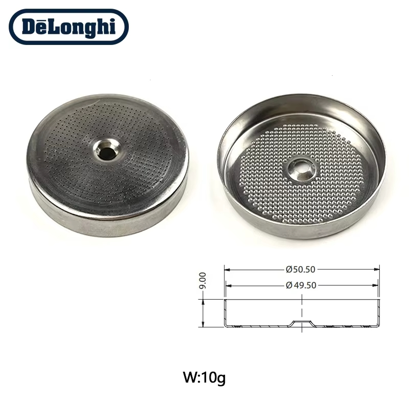 Màn hình vòi hoa sen Delonghi Dedica 50,5 mm cho EC680 EC685 EC820 EC860, Delonghi 6013211191 Máy kh