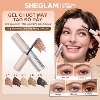  Chì Kẻ Mày Mascara Chân Mày SHEGLAM Eyebrow Mascara – Giúp Định Hình  Làm Dày Tự Nhiên Giữ Nếp Lâu Trôi Chất Nhẹ Không Vón Cục Cho Hàng Mày Đẹp Chuẩn Makeup 