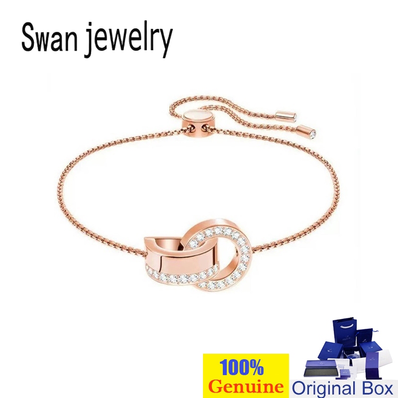 THỜI TRANG ❤ 207S Thiên Nga Trang Sức Vòng Tay Thế Hệ Thiên Nga Vòng Tay Có Thể Điều Chỉnh Vòng Tay 