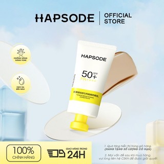 HAPSODE Kem chống nắng tích hợp kem lót – Chống nước, dễ tán, bền màu suốt ngày – 40g
