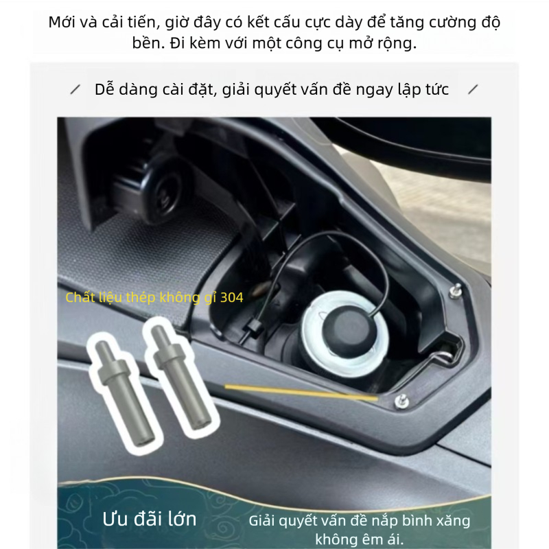 Thanh trên bình xăng HONDA PCX160 / NWG150 / NS150 bật lên WPPP