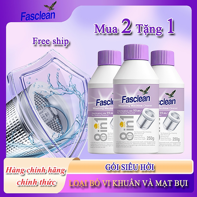 Dung dịch vệ sinh và khử trùng máy giặt Fasclean
