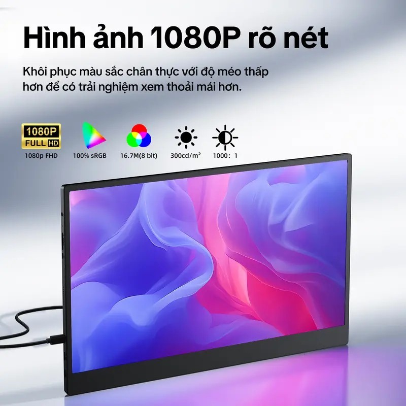 【bảo hành một năm】GOOJODOQ Màn Hình Máy Tính Giá đỡ màn hình mở rộng  cho PC Android Switch Macbook HDMI PS4 điện thoại laptop | BigBuy360 - bigbuy360.vn