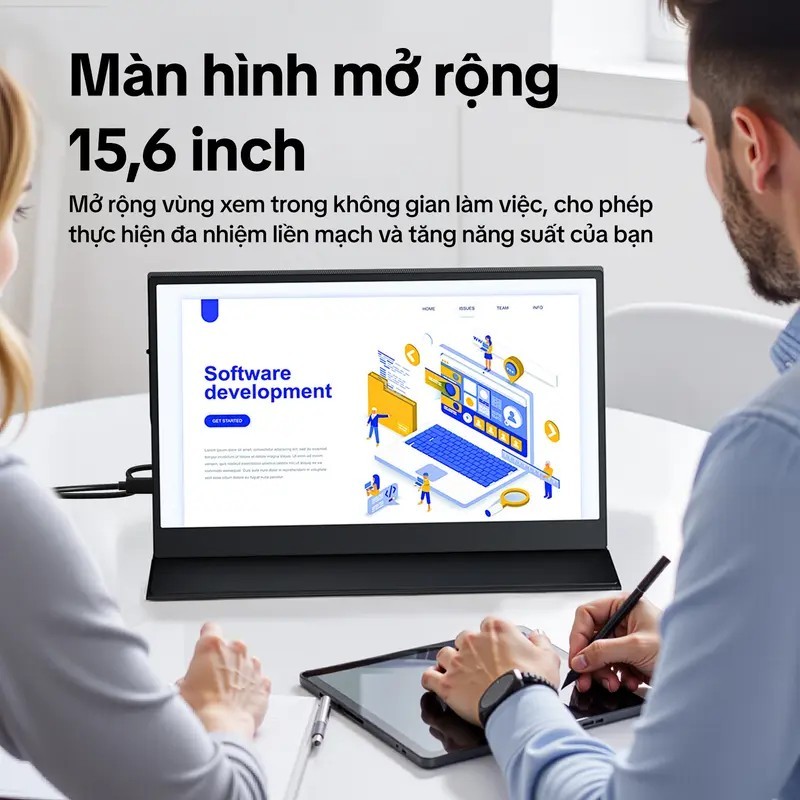 【bảo hành một năm】GOOJODOQ Màn Hình Máy Tính Giá đỡ màn hình mở rộng  cho PC Android Switch Macbook HDMI PS4 điện thoại laptop | BigBuy360 - bigbuy360.vn