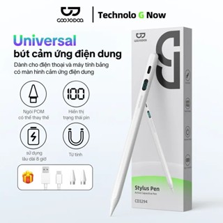 Bút cảm ứng đa chức năng GOOJODOQ có màn hình hiển thị pin, chức năng chống chạm nhầm và nghiêng, phù hợp với Xiaomi, Huawei, máy tính bảng IPAD 2018-2025 và điện thoại di động