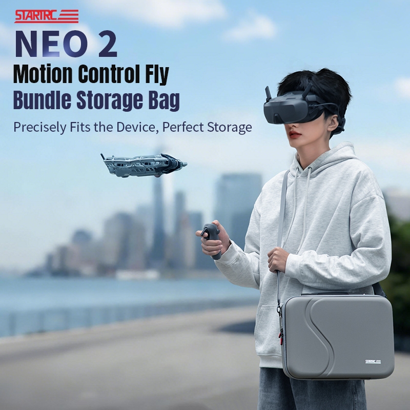 STARTRC Thích hợp cho DJI Neo2 Somatosensory Flying Combo Túi lưu trữ, hộp bảo vệ đeo chéo cầm tay, 