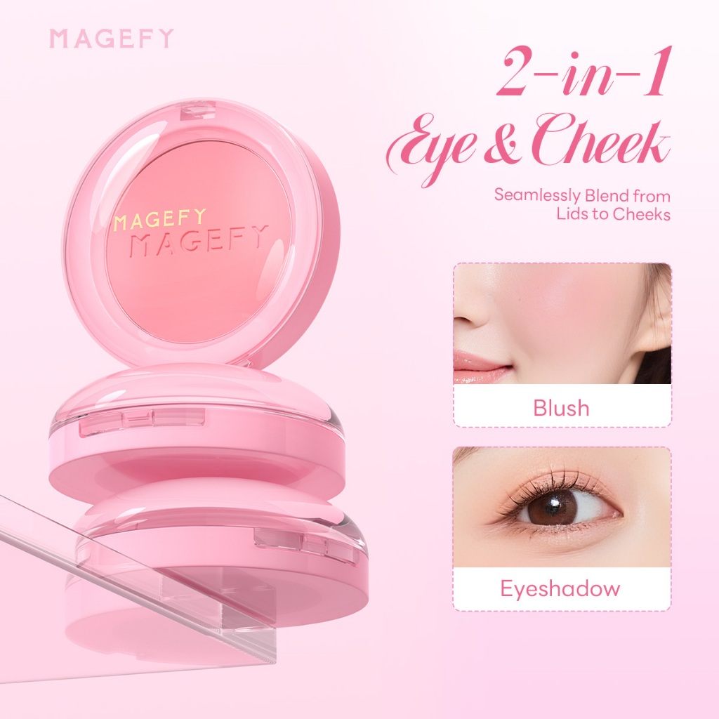 MAGEFY Bột Blush Đơn Sắc Chống Thấm Nước Lâu Dài Đĩa Đào Cam Mềm Sương Mờ Tự Nhiên Blush MF-F05 | BigBuy360 - bigbuy360.vn