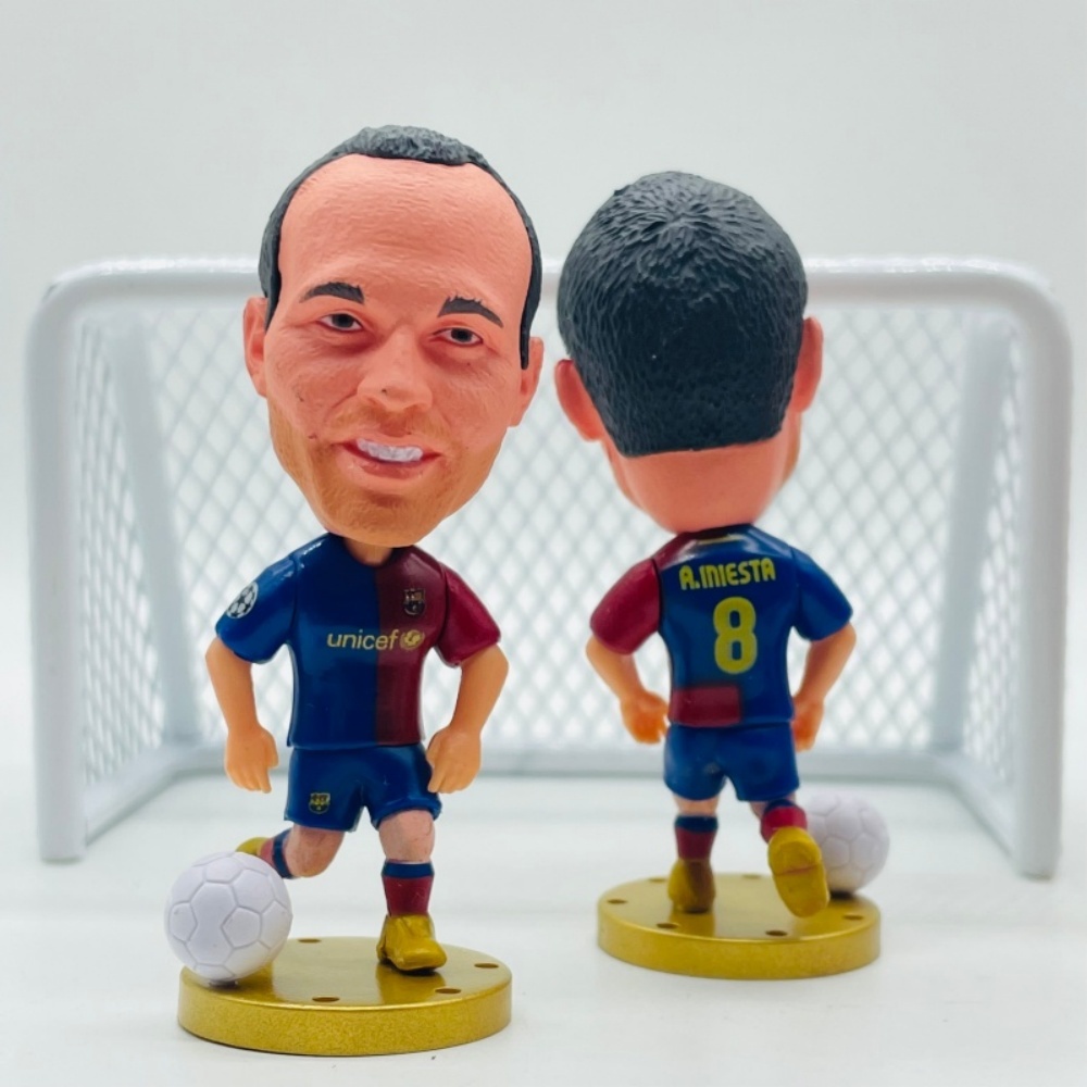 Búp bê ngôi sao bóng đá Barca Iniesta 2009