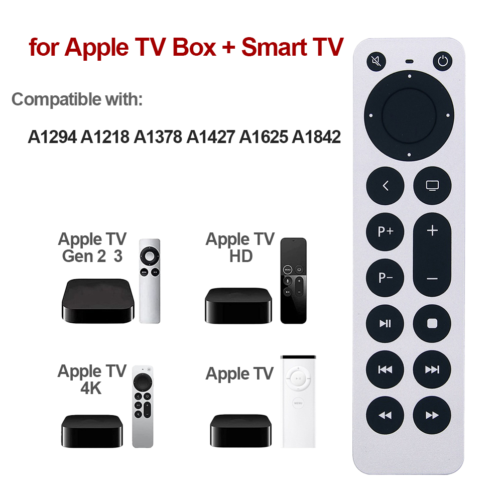 NiLANK Remote Điều khiển Apple TV BOX / Smart TV Điều khiển đa năng A1625 A1427 A1469 A1378 A1218 A1