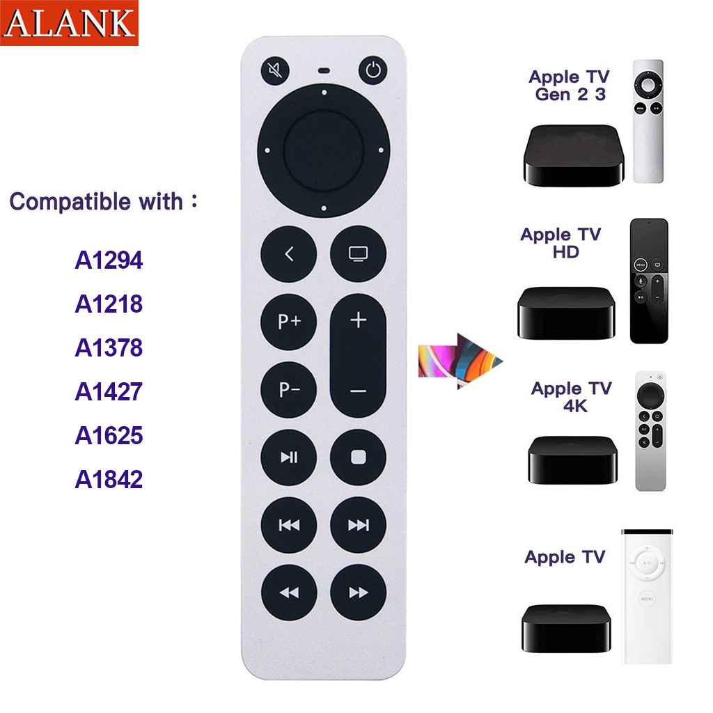 ALANK Remote Điều khiển TV Smart / Apple TV Box - Tương thích đa dòng - Apple TV 4K A1625 A1427 A146