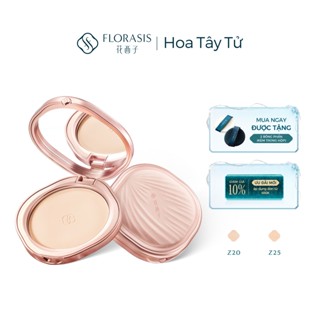  Florasis   Hoa Tây Tử  Phấn Nén Lì Mịn Yurong Airbrushed – Finish Lì Mịn & Lâu Trôi 9g 