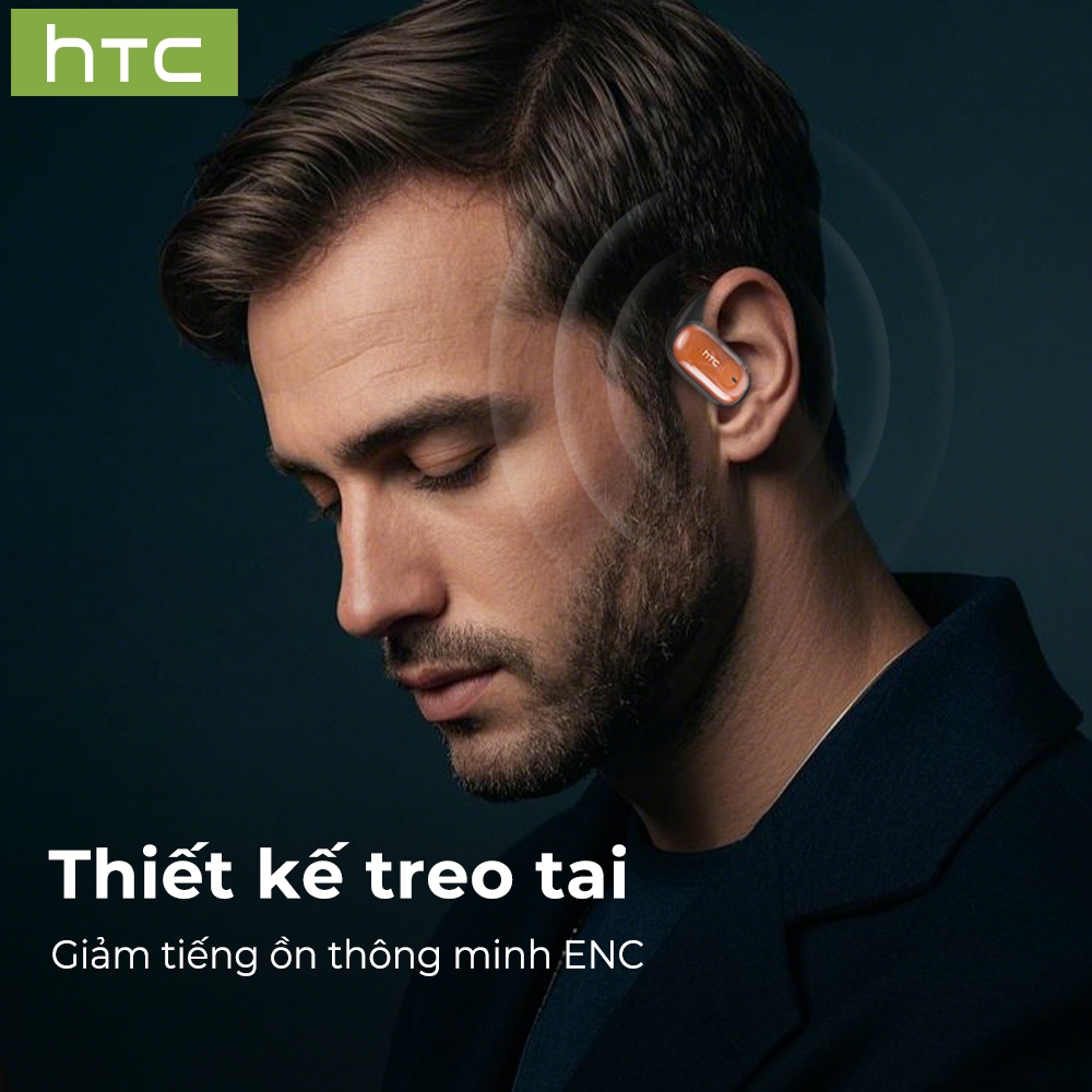 HTC NE10 Tai nghe dịch AI Tai nghe không dây siêu nhẹ Tai nghe Bluetooth 5.4 Tai nghe phát sáng Âm thanh nổi Có micro Âm nhạc HiFi Chống nước IPX5 Tai nghe thể thao | BigBuy360 - bigbuy360.vn