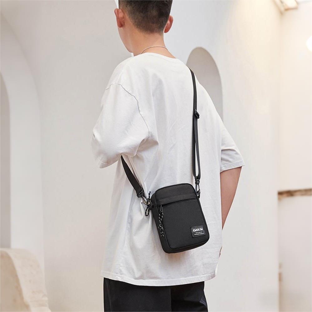 Túi chéo nam mini phong cách công sở  chất liệu Oxford bền đẹp thiết kế đơn giản nhẹ nhàng | BigBuy360 - bigbuy360.vn