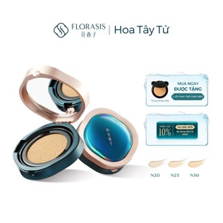  Florasis  Hoa Tây Tử  Phấn Nướ c13g*2 Lâu Trôi Yurong Water Lily Fresh Forever – Lớp Nền Lì Mượt & Kiểm Soát Dầu Suốt Cả Ngày 