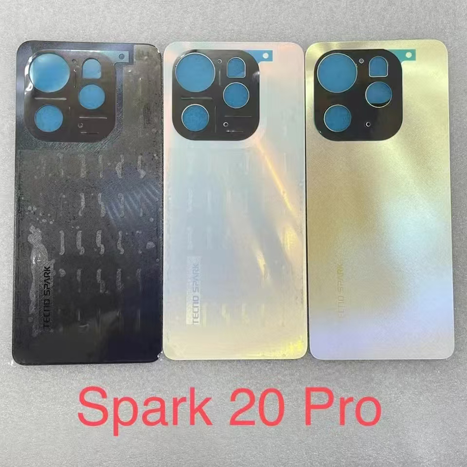 Thích hợp cho Tecno Spark 20pro Vỏ sau KJ6 Vỏ sau Vỏ pin