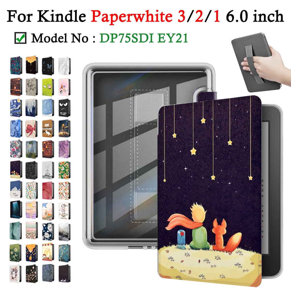 Dành Cho Kindle Paperwhite 3 2 1 6 '' DP75SDI EY21 E-Reader Ốp Lưng 5th 6th 7th Gen Cầm Tay Acrylic 
