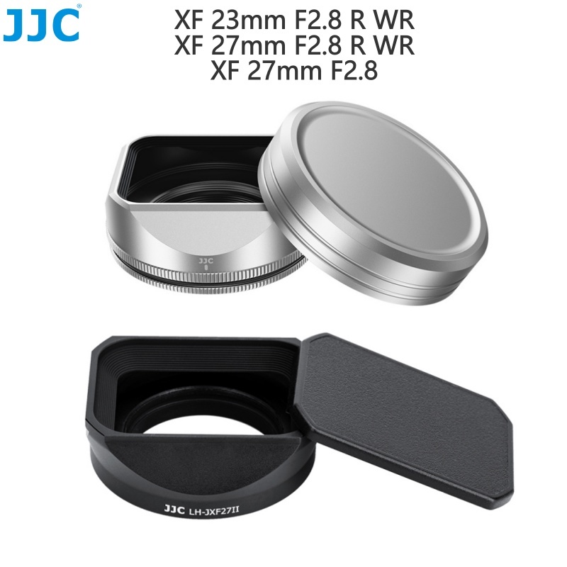 JJC Hood kim loại Cho XF 27mm F2.8 R WR & XF 23mm F2.8 R WR Máy ảnh Cap nắp nhôm bảo vệ lens, Thay t