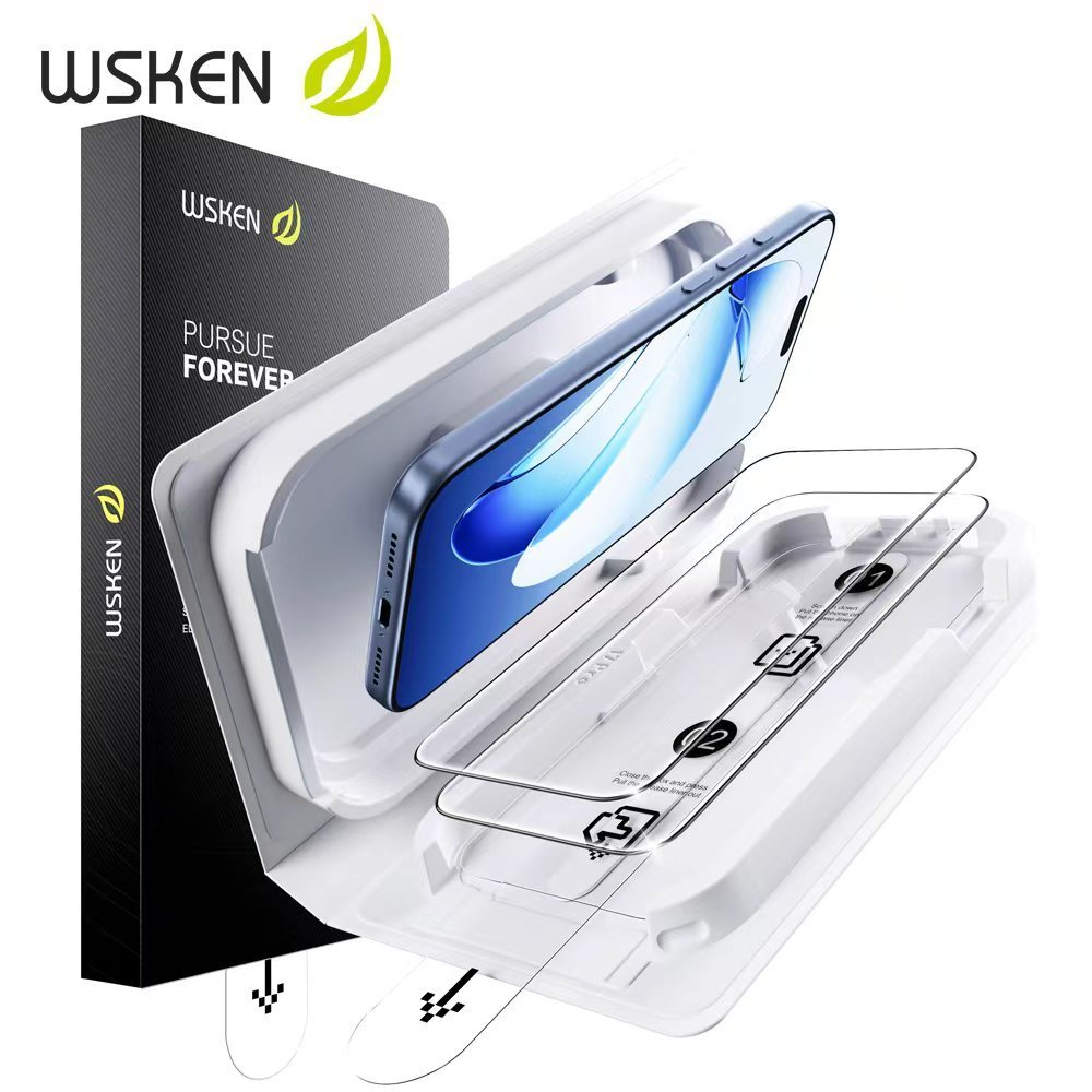 Kính cường lực chống chói WSKEN iPhone 17 PM AR - Siêu trong suốt - Độ cứng 9H, Chống trầy xước, Chố