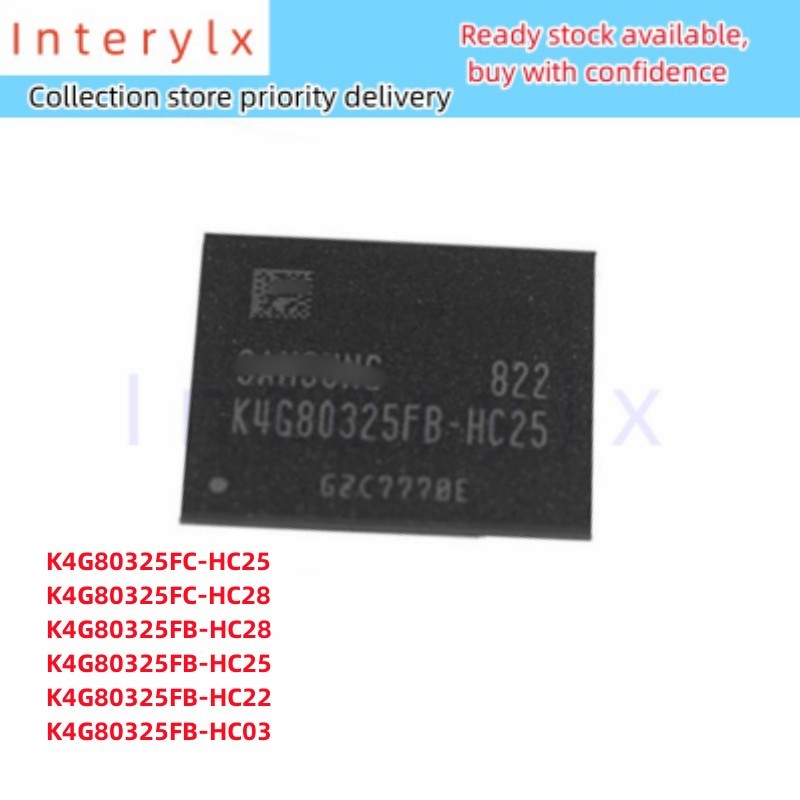 1 Cái / lốc K4G80325FC-HC25 K4G80325FB-HC28 K4G80325FB-HC25 K4G80325FB-HC22 K4G80325FB-HC03 K4G80325