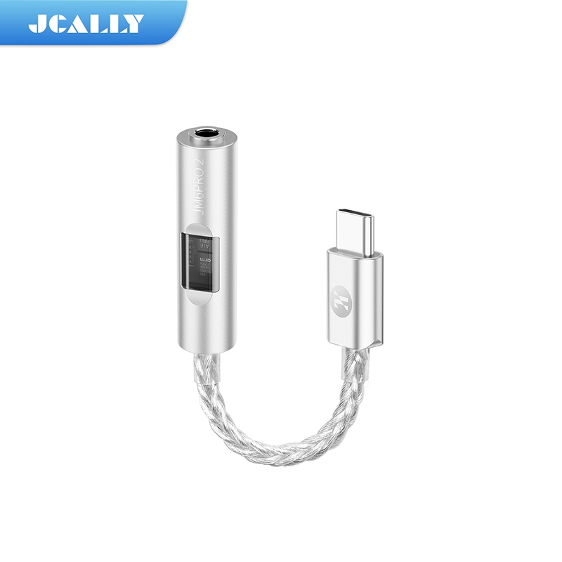 JCALLY JM6 PRO 2 Type-C sang 3,5mm CX31993 âm thanh kỹ thuật số di động giải mã amp Hifi DAC tai ngh