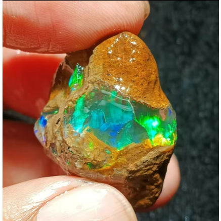 Ở đây / Opal tự nhiên / Opal / Quặng pha lê khoáng Opal / Mẫu giảng dạy / Đá thô Opal không đều đầy 