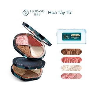  Florasis   Hoa Tây Tử  Bảng Trang Điểm Đa Năng Eastern Beasts Sculpting -  Tạo Khối & Highlight Má Hồng Mắt Sống Mũi 10.8g 