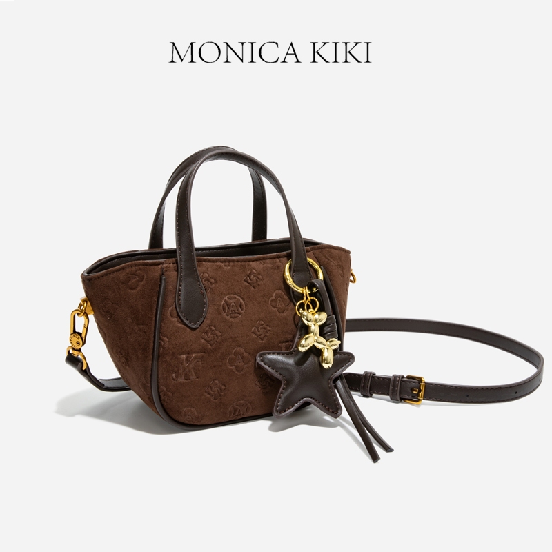 MONICA KIKI Retro Túi xách nữ đi lại Túi Messenger