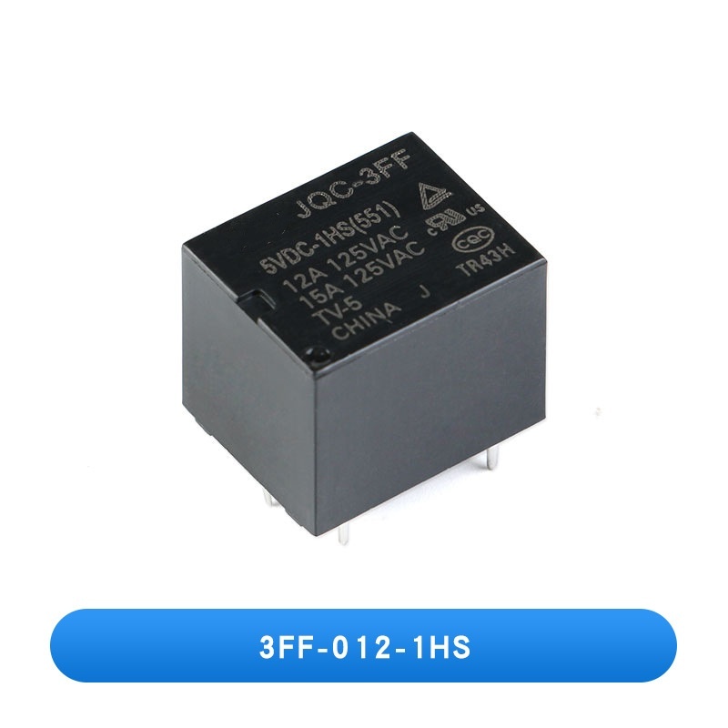 Rơle HF3FF-JQC-3FF-005 012 024-1HS 1 Bộ Thường Mở 15A 4 Chân
