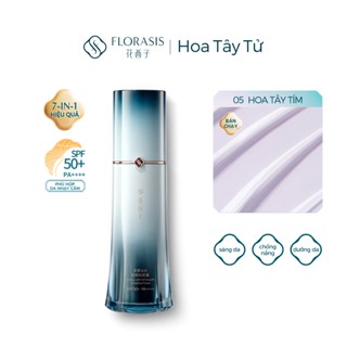  Florasis  Hoa Tây Tử  – Kem Lót Tiểu Đại Tán 2.0 Trang Điểm Yurong Light Veil Smooth SPF50+ PA ++++ 7 trong 1 — chống nắng làm sáng da dưỡng ẩm làm mờ lỗ chân lông hoàn thiện làn da làm dịu & hỗ trợ làm mờ nếp nhăn—35g 