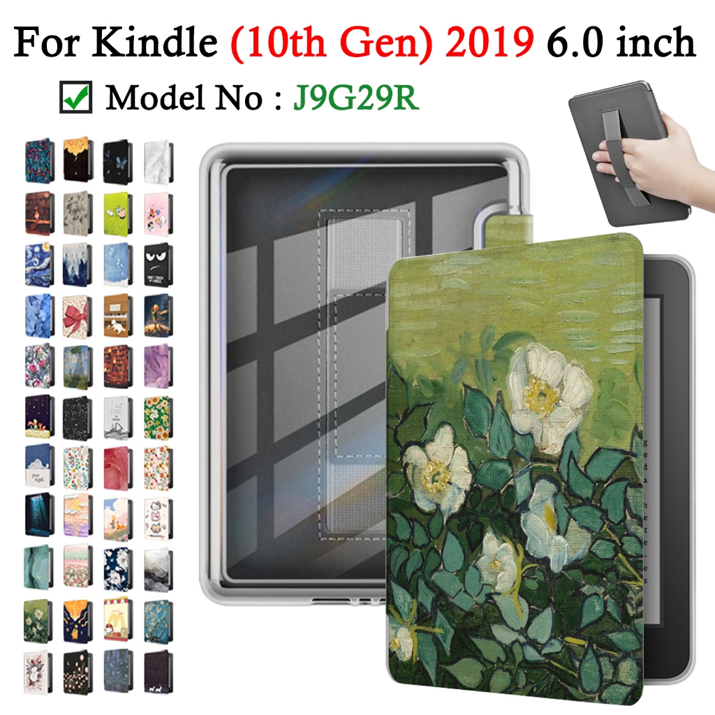 Dành Cho Kindle 10th Gen 2019 6.0 '' J9G29R E-Reader Ốp Lưng Cầm Tay Trong Suốt Acrylic