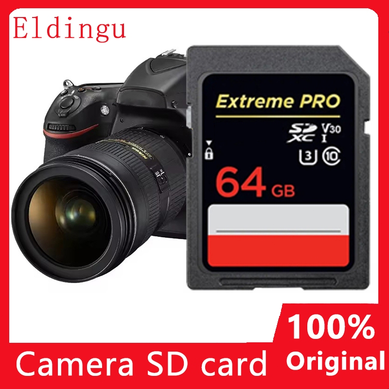 【✅COD] Thẻ nhớ SD tốc độ cao Class 10-32GB, 64GB, 128GB 4K Hỗ trợ độ phân giải cao, Thích hợp cho máy ảnh Canon Nikon Sony SLR, Thiết kế hiệu suất cao