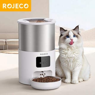[Sẵn sàng] Bộ nạp WiFi thông minh ROJECO 4.5L cho thú cưng - Bộ nạp tự động bằng thép không gỉ cấp thực phẩm