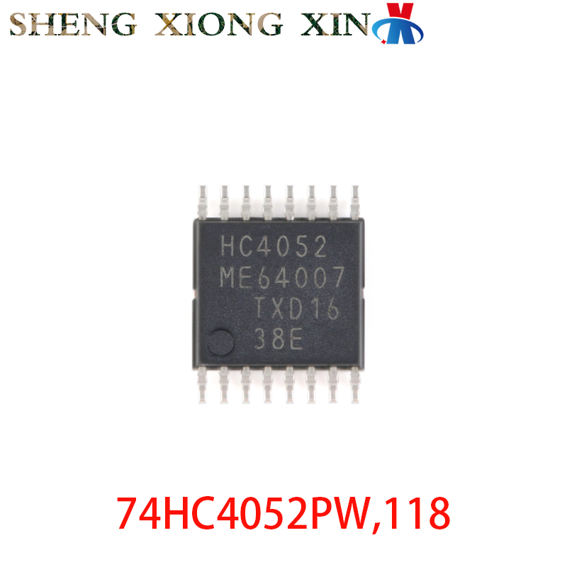 10 Cái / lốc 74HC4052PW, 118 16-TSSOP Công Tắc Analog HC4052