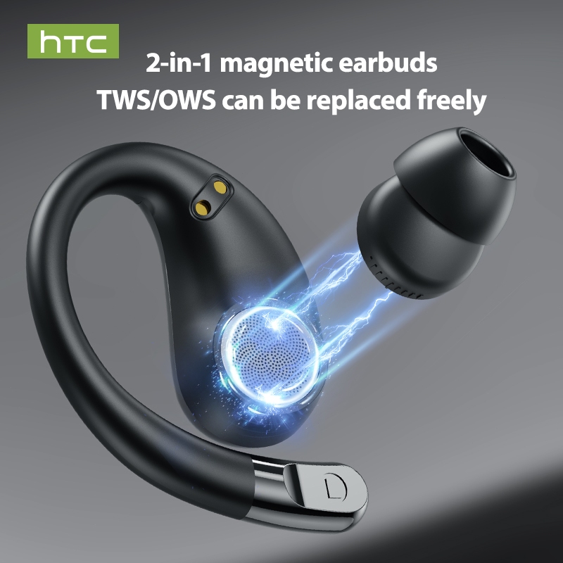 Tai nghe Bluetooth không dây 2 trong 1 HTC NE22TWS / OWS 6.0 AI Dịch Tai nghe HiFi Comfort Tai nghe 