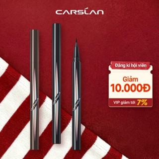  Bút kẻ mắt nước nét mảnh Carslan Không lem trôi suốt 12H 0,55ML 