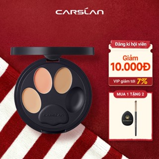  Kem che khuyết điểm CARSLAN 4 màu che phủ quầng thâm  bọng mắt che khuyết điểm mà trong veo suốt 24h 4g 