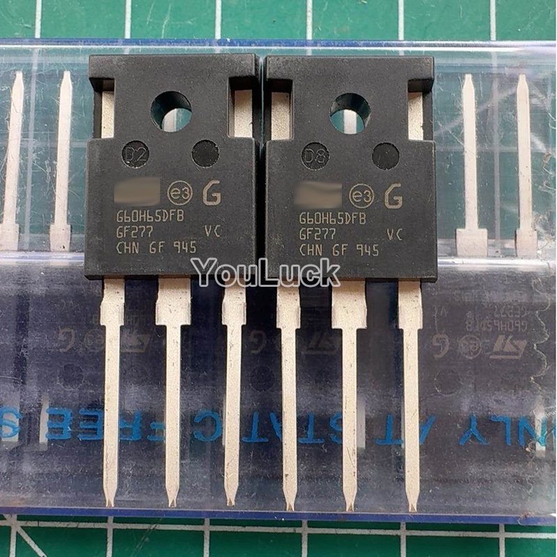 2 Chiếc Chính Hãng G60H65DFB STKWA60H65DFS TO-247 60A / 650V IGBT Transistor Mới