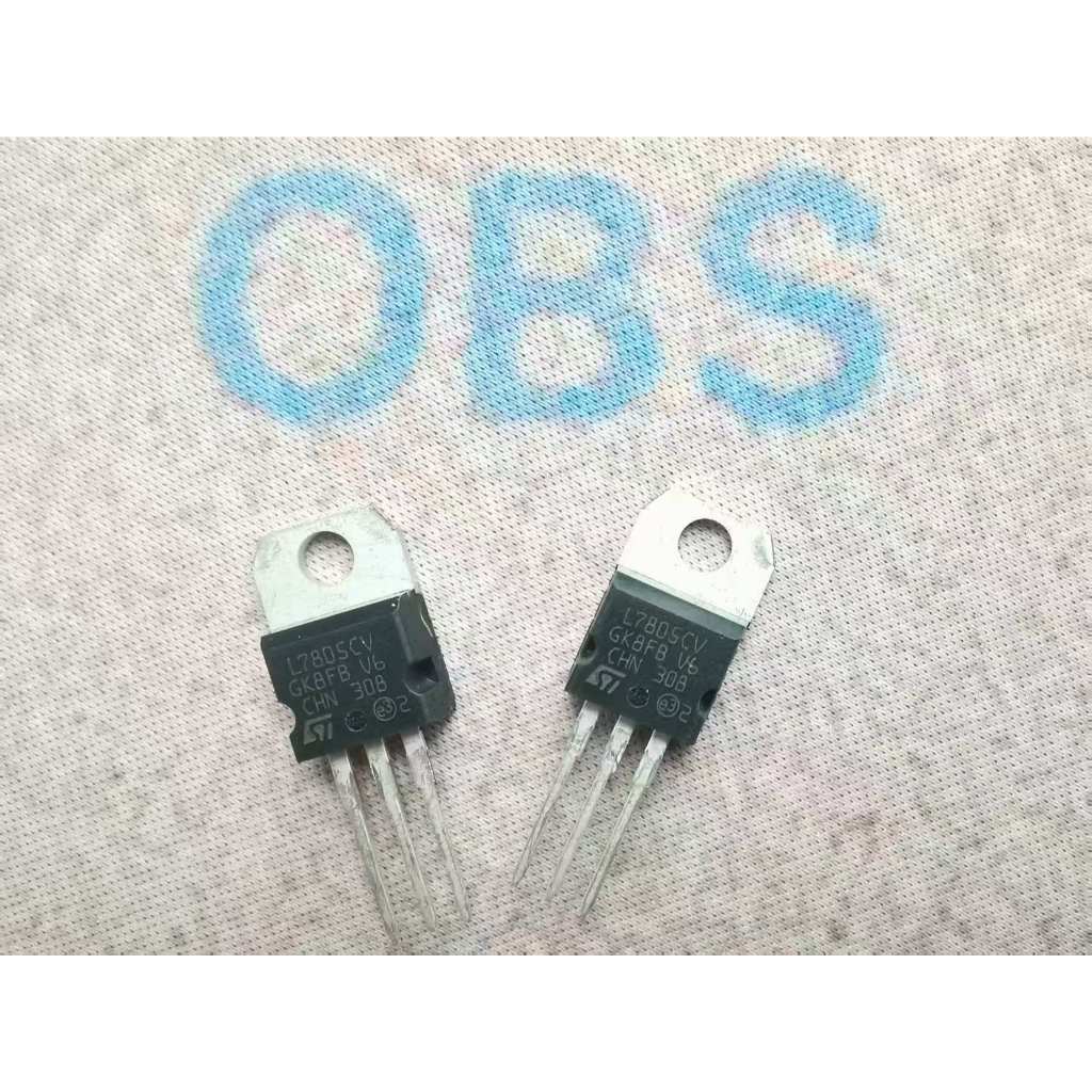 ((10 Chiếc) Nhập Khẩu Chính Hãng L7805CV L7805CV-DG Bộ Điều Chỉnh Điện Áp Tuyến Tính 5V 1.5A TO-220