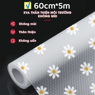 [Hoa Cúc] 60cm*5m Tấm Lót Chống Thấm Nước Eva Babyboom Tủ Bếp Lạnh Ngăn Kéo Chống Tủ Bếp Lạnh Ngăn Kéo Chống Ẩm Mốc Dễ Dàng Vệ Sinh Automatik
