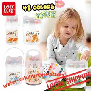  ✨365selected✨Hộp bút màu sáp lụa Silky Crayon sáp màu sơn dầu dễ dàng lau chùi cho bé thỏa sức sáng tạo phù hợp cho bé từ 3 tuổi 