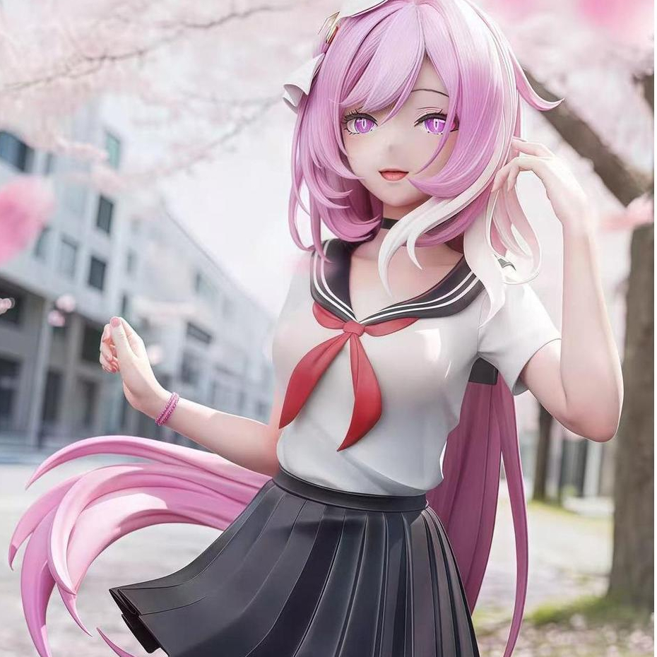 ♎Đồng phục trường học-Alicia [Phiên bản sưu tập] Đồ trang trí mô hình Anime♎Quà tặng tượng búp bê Al