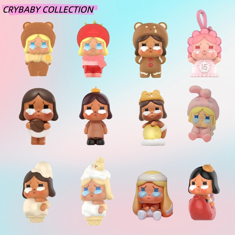 Bộ sưu tập Crybaby POP BEAN Kỷ niệm khoảnh khắc Crybaby FRUFFY COZY CRYBABY