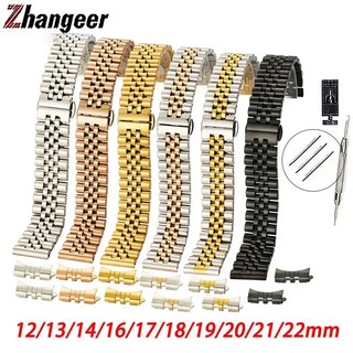 Dây Đeo Đồng Hồ Bằng Thép Không Gỉ 12mm 13mm 14mm 16mm 17mm 18mm 19mm 20mm 21mm 22mm