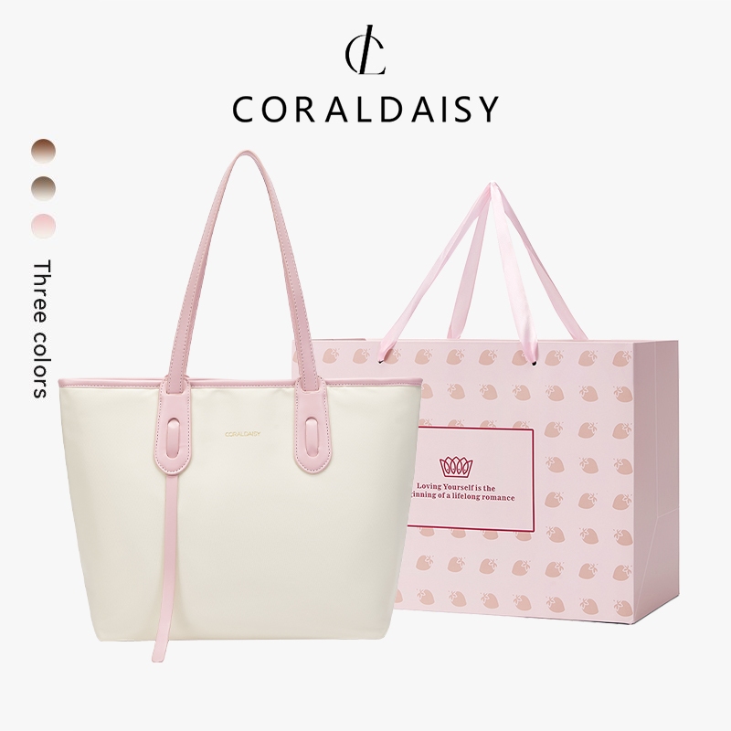 CORALDAISY 2025 Túi Tote Nữ Túi Đeo Vai Mới Túi Xách Thời Trang Cho Nữ