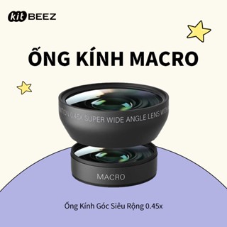 Ống kính máy ảnh kỹ thuật số KiTBEEZ 52mm Góc rộng cố định lấy nét cố định 2 trong 1 Ống kính máy ảnh chuyên nghiệp SLR cho máy ảnh KP-2