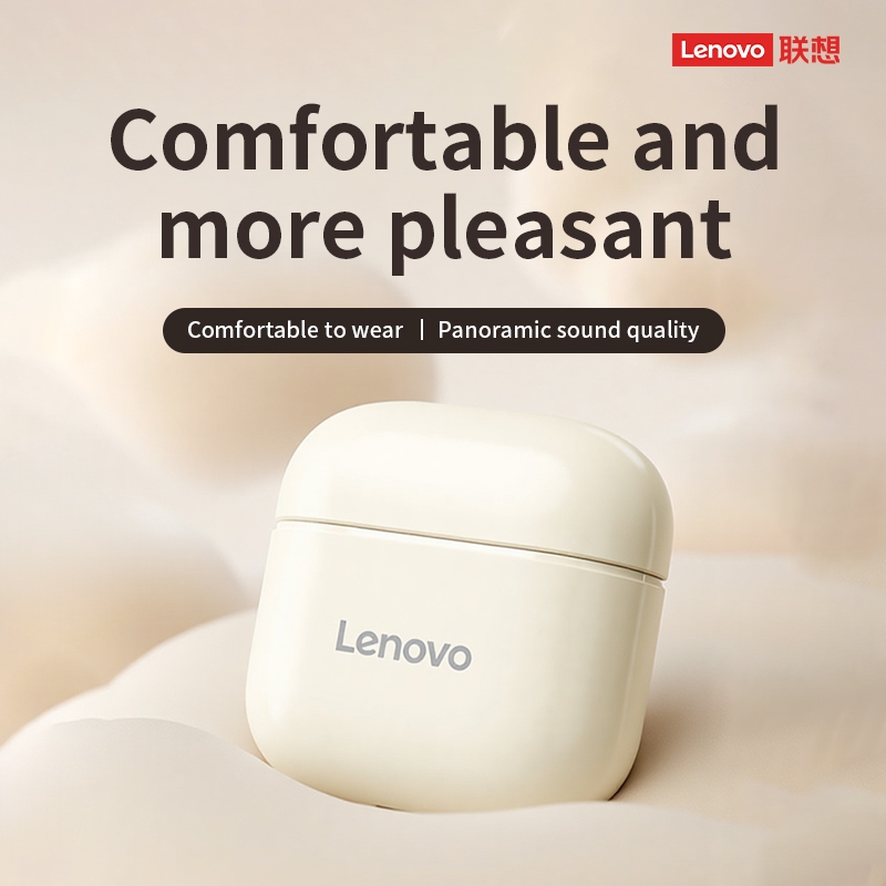 Tai nghe Lenovo EA186 Bluetooth 5.4 Tai nghe không dây đích thực Tuổi thọ pin dài Âm thanh nổi HD có Mic Nhạc | BigBuy360 - bigbuy360.vn